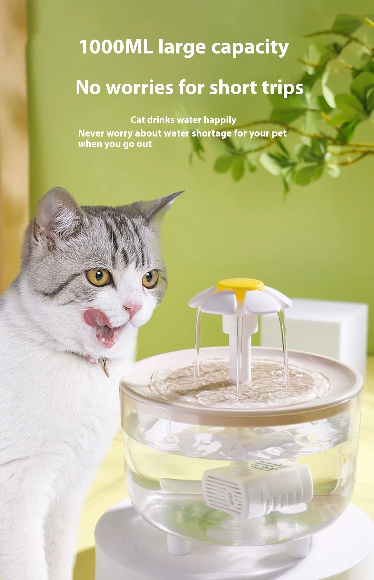 Cat Water Fountain Automatic Circulation Constant Temperature