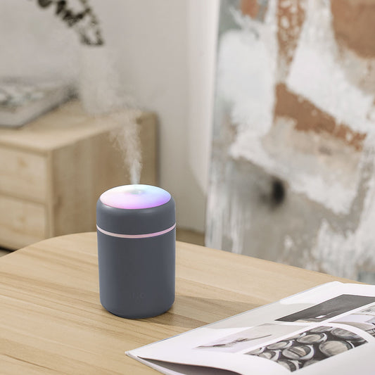 USB Home Indoor Desktop Air Humidifier Night Light Plug-In Car Mini Atmosphere Light Atomized Aromatherapy Machine
